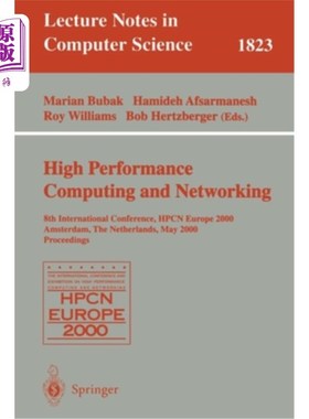 海外直订医药图书High-Performance Computing and Networking: 8th International Conference, Hpcn Eu High-P