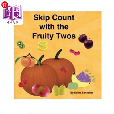 海外直订Skip Count with the Fruity Twos 跳过与果味双人鱼计数