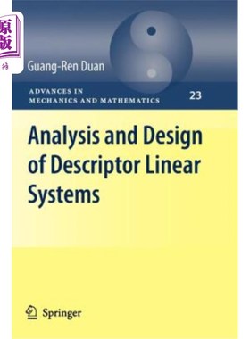 海外直订Analysis and Design of Descriptor Linear Systems 广义线性系统的分析与设计
