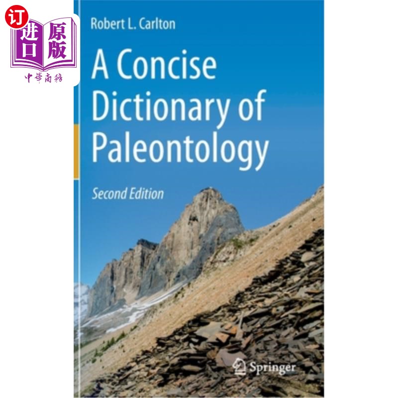 海外直订A Concise Dictionary of Paleontology: Second Edition 古生物学简明词典:第2版