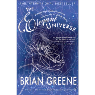 预售 优雅的宇宙 超弦 隐藏维度和对深层理论的探索 25周年纪念版 英文原版 The Elegant Universe Brian Greene【中商原版】