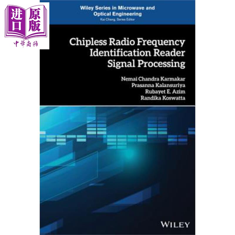 无芯片射频识别阅读器信号处理 Chipless Radio Frequency Identification Reader Signal Processing 英文原版 NChandra Kar