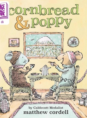 现货 面包鼠与波波鼠1 Cornbread & Pop p  英文原版 儿童绘本 动物故事图画书 进口儿童读物4-8岁 友谊故事书 【中商原版】