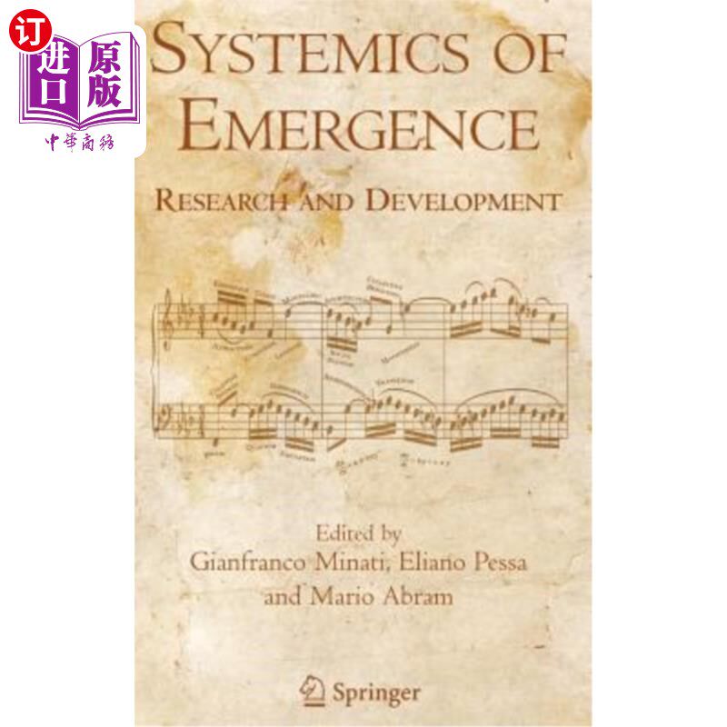 海外直订医药图书Systemics of Emergence: Research and Development 出现系统学：研究与发展