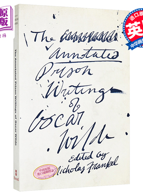 预售 【中商原版】王尔德狱中作品（注释版）英文原版 Annotated Prison Writings of Oscar Wilde Harvard University Press