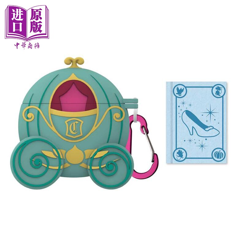 预售 书饰系列 迪士尼灰姑娘挂件+迷你书套装 Bookcessories Disney Tiny Book of Cinderella 英文原版 Brooke Vitale