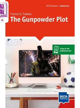 The Gunpowder Plot Level 5, A2 Delta Readers: Adventure / History 英国历史事件 5级 A2读物 英文原版进口图书【中商原?