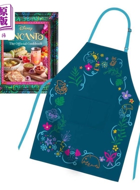 魔法满屋 官方食谱 礼品套装 英文原版 Encanto Official Cookbook and Apron Gift Set Patricia Gallo【中商原版】