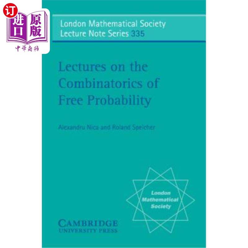 海外直订Lectures on the Combinatorics of Free Probability 自由概率组合学讲座