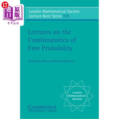 海外直订Lectures on the Combinatorics of Free Probability 自由概率组合学讲座