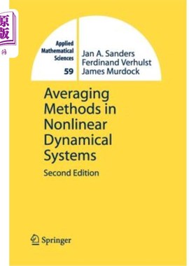 海外直订Averaging Methods in Nonlinear Dynamical Systems 非线性动力系统的平均方法