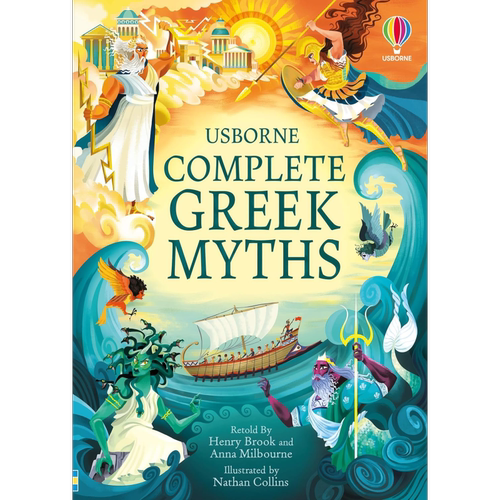 预售 希腊神话完整版 Complete Greek Myths 英文原版 儿童故事绘本 西方神话传说故事 精装进口图书小初文学 10岁以上【中商原版?