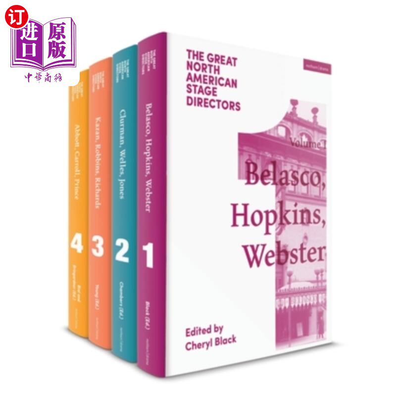 海外直订The Great North American Stage Directors Set 1: Volumes 1-4: Establishing Direct 伟大的北美舞台导演集1：卷1