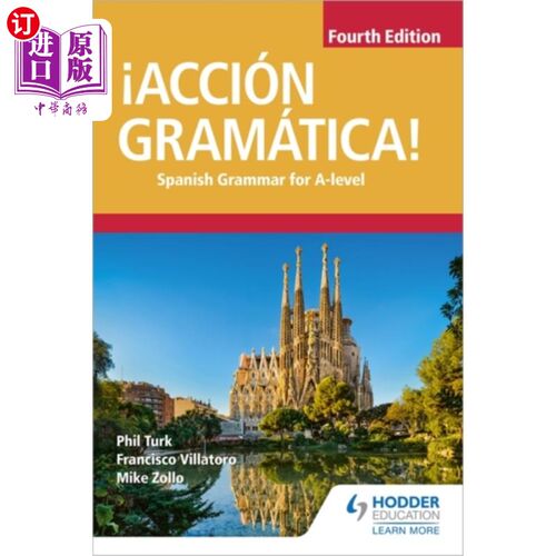 海外直订!Accion Gramatica! Fourth Edition !格拉马蒂卡！第四版