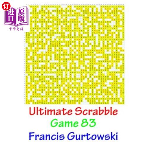 海外直订Ultimate Scrabble Game 83 终极拼字游戏83
