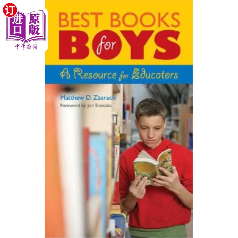 海外直订Best Books for Boys: A Resource for Educators 男孩书籍:教育资源