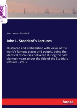 海外直订John L. Stoddard's Lectures 约翰·L·斯托达德的演讲
