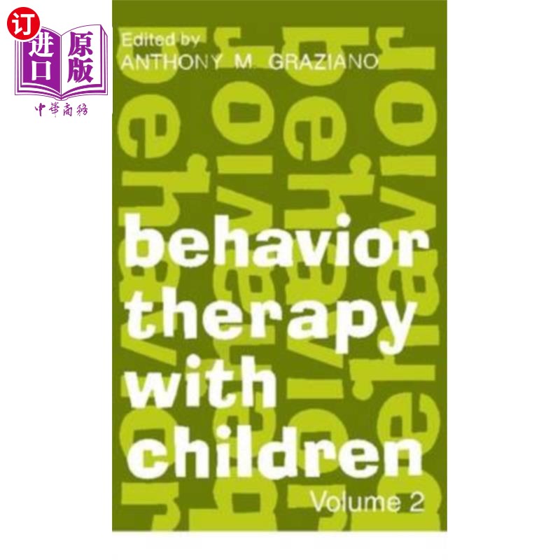 海外直订医药图书Behavior Therapy with Children 儿童行为治疗