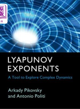 海外直订Lyapunov Exponents: A Tool to Explore Complex Dynamics Lyapunov指数：探索复杂动力学的工具