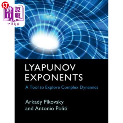 海外直订Lyapunov Exponents: A Tool to Explore Complex Dynamics Lyapunov指数：探索复杂动力学的工具
