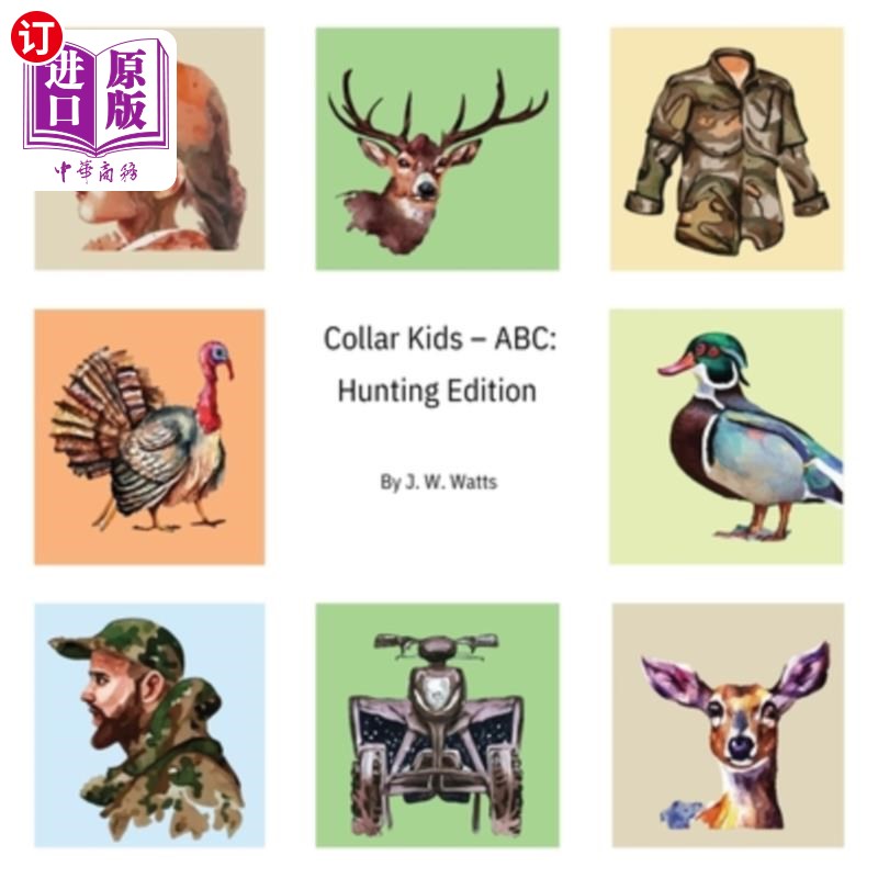 海外直订Collar Kids - ABC: Hunting Edition 衣领的孩子- ABC:狩猎版