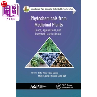 海外直订医药图书Phytochemicals from Medicinal Plants: Scope, Applications, and Potential Health  药用植物的植物化学