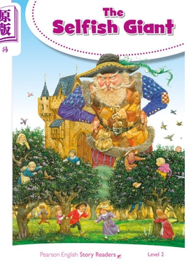 Pearson English kids readers培生小学英语分级绘本2级 自私的巨人The Selfish Giant蓝思值480L中心词400 原版【中商原版】