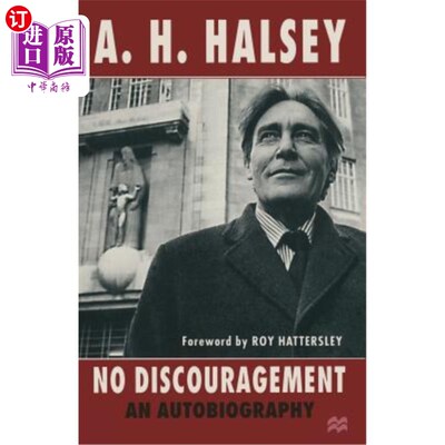 海外直订No Discouragement: An Autobiography 不气馁:自传