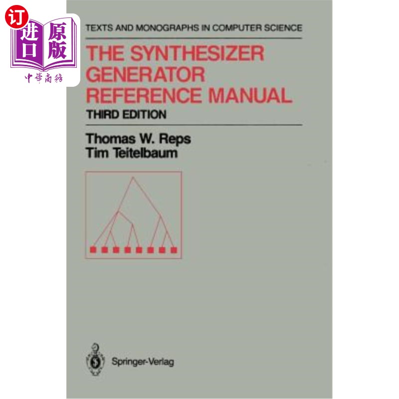 海外直订The Synthesizer Generator Reference Manual 合成器生成器参考手册