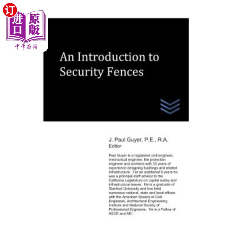 海外直订An Introduction to Security Fences