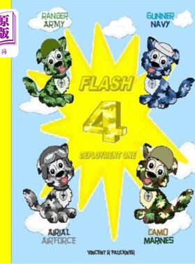 海外直订FLASH 4 - Secret Mystery Military Missions: Deployment One - Secret Mystery Mili FLASH 4 -秘