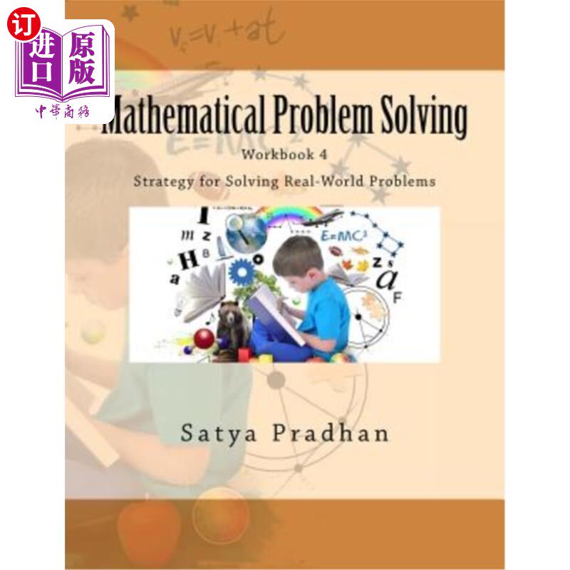 海外直订Mathematical Problem Solving Workbook 4: Strategy for Solving Real-World Problem 数学问题解决练习册4:解决现