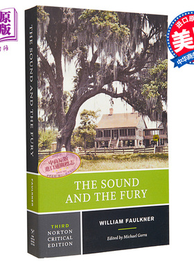 预售 喧嚣与躁动 诺顿文学解读系列 英文原版 The Sound and the Fury William Faulkner【中商原版】