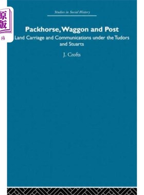 海外直订Packhorse, Waggon and Post 驮马、马车和邮差