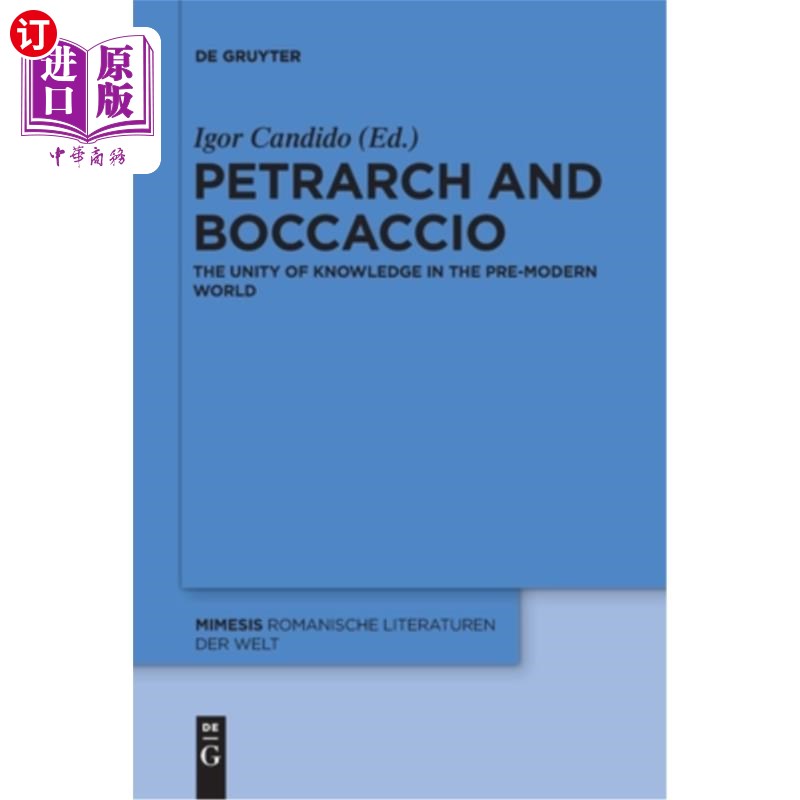 海外直订Petrarch and Boccaccio 彼特拉克和薄伽丘 书籍/杂志/报纸 原版其它 原图主图