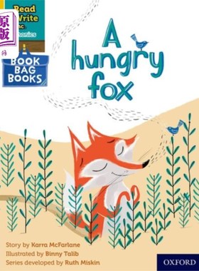 海外直订Read Write Inc. Phonics: Yellow Set 5 Book Bag B... Read Write公司自然拼读:黄色套装5书包4一只饥饿的狐狸