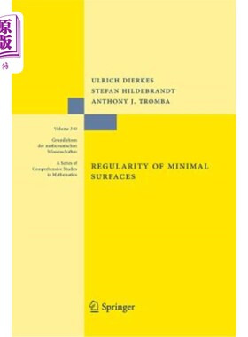 海外直订Regularity of Minimal Surfaces 极小曲面的正则性
