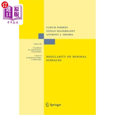 海外直订Regularity of Minimal Surfaces 极小曲面的正则性