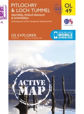 海外直订Pitlochry & Loch Tummel, Aberfeldy, Kinloch Rann... Pitlochry & Loch Tummel， Aberfeldy， Kin