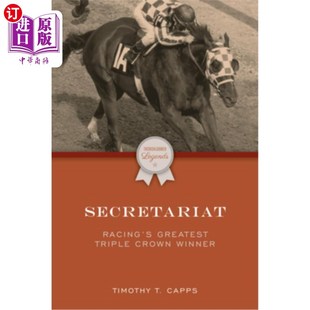 三冠王得主 Winner Racing Greatest 海外直订Secretariat 秘书处 Crown Triple 赛车最伟大