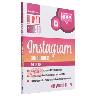 现货 Instagram的商业超级指南 Ultimate Guide to Instagram for Business 英文原版 Kim Walsh Phillips 销售建议【中商原版】