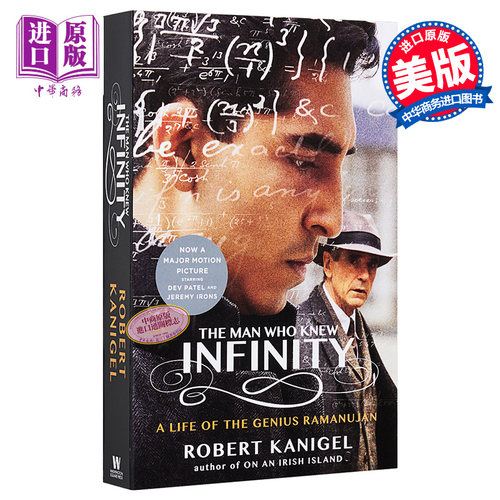 知无涯者 拉马努金传 英文原版 The Man Who Knew Infinity 传记 数学 Robert Kanigel【中商原版】