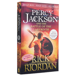 波西杰克逊4 迷宫之战  Percy Jackson And The Battle Of The Labyrinth Ric 英文原版 Rick Riordan 奇幻【中商原版】