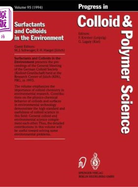海外直订Surfactants and Colloids in the Environment 环境中的表面活性剂和胶体