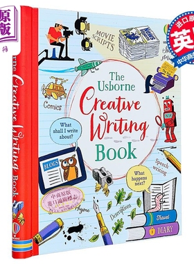 Creative Writing Book 自己写:创意写作 英文原版 进口童书 儿童工具书 故事写作参考书 精品儿童读物 创意写作【中商原版】