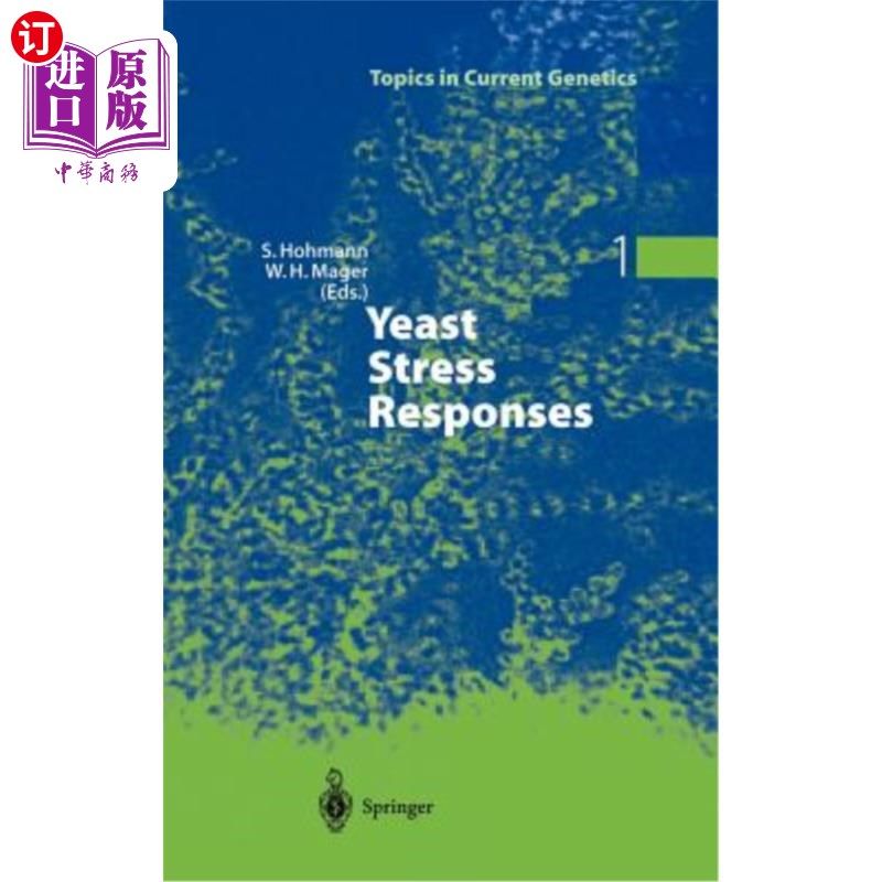 海外直订Yeast Stress Responses 酵母应激反应
