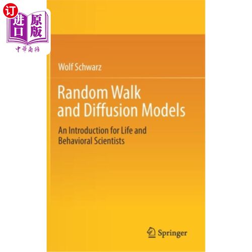海外直订Random Walk and Diffusion Models: An Introduction for Life and Behavioral Scient 随机游走和扩散模型:生命和