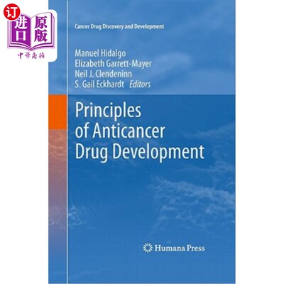 海外直订医药图书Principles of Anticancer Drug Development 抗癌药物开发原则“，