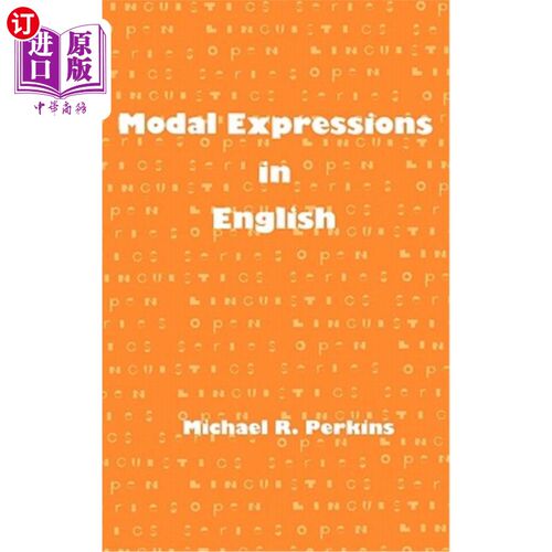 海外直订Modal Expressions in English 英语情态表达