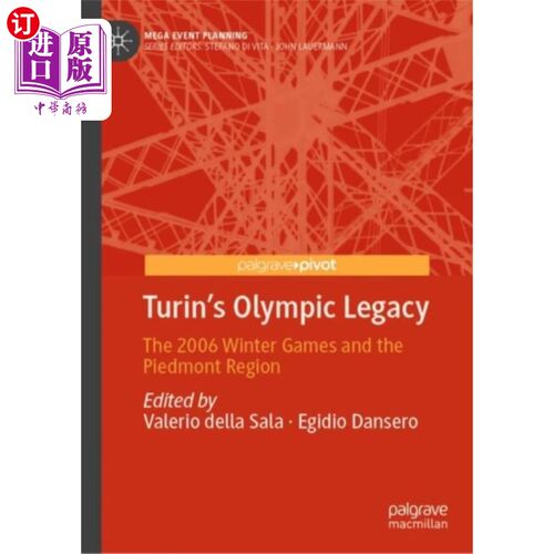 海外直订Turin's Olympic Legacy 都灵的奥运遗产